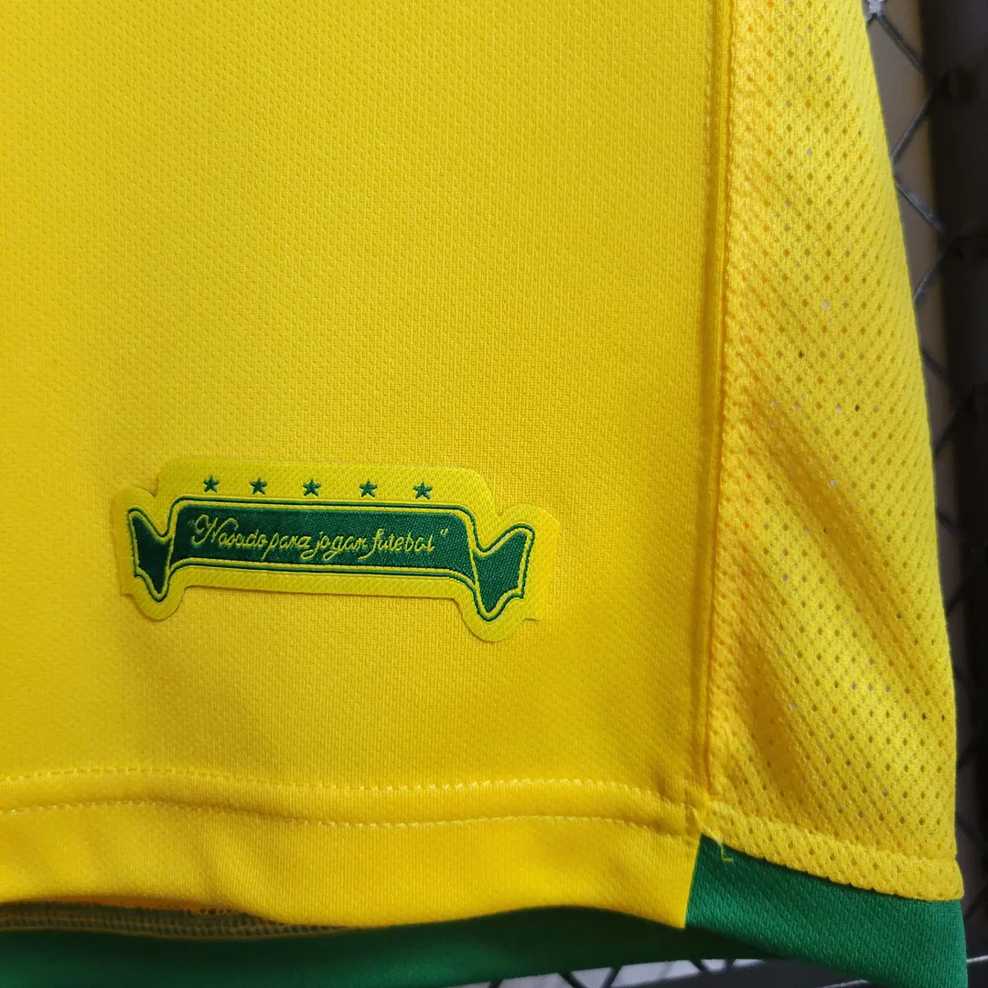 2006 Retro Brazil Home Jersey - Image 11