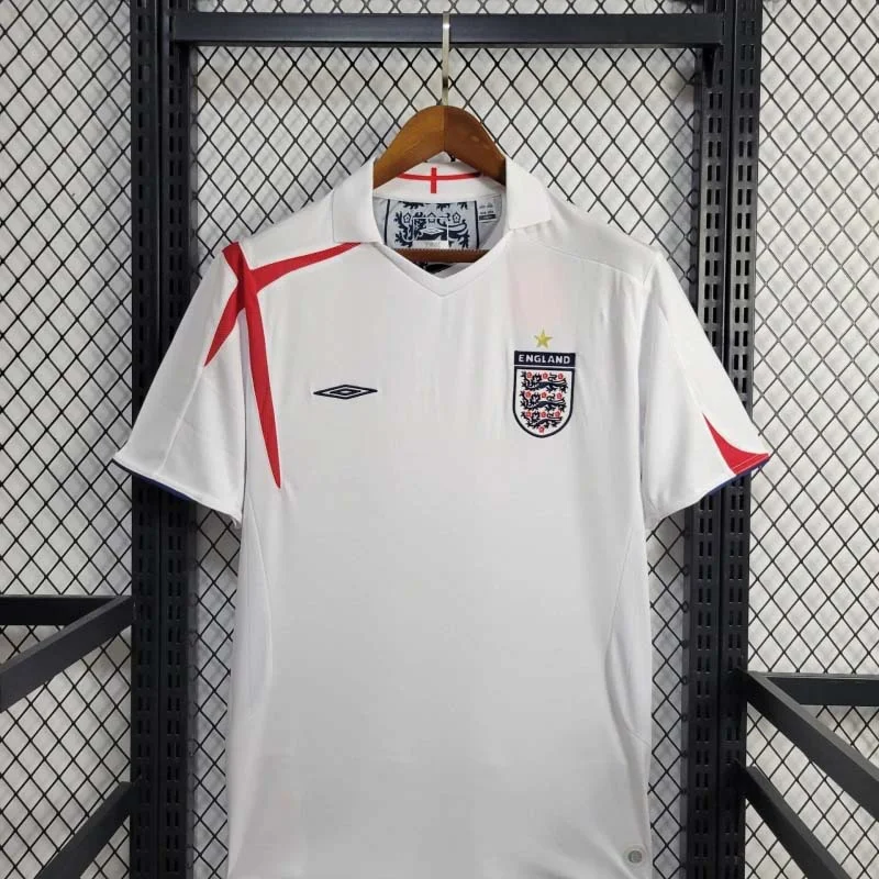 2006 Retro England Home Jersey - Image 3