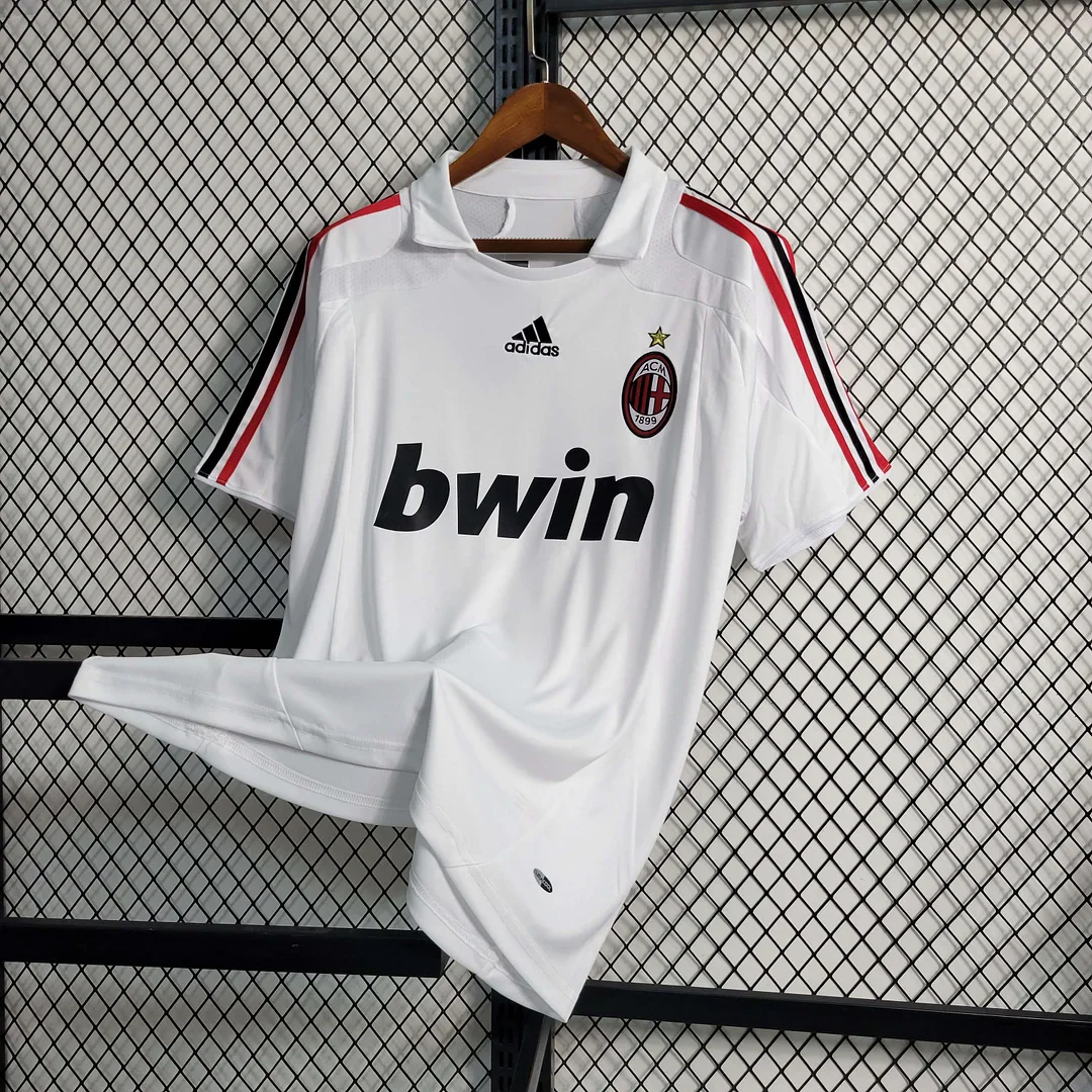 2007-2008 Retro AC Milan Away Jersey - Image 3