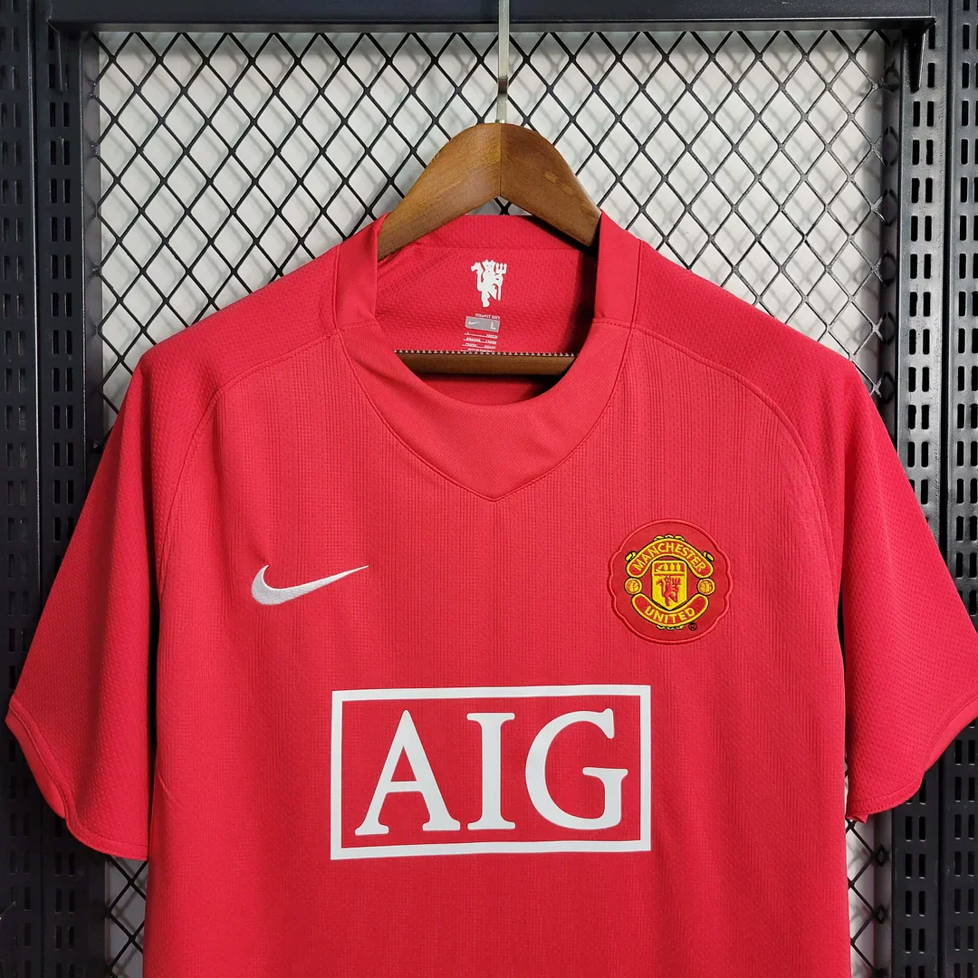 2007/2008 Retro Manchester United Home - Image 3