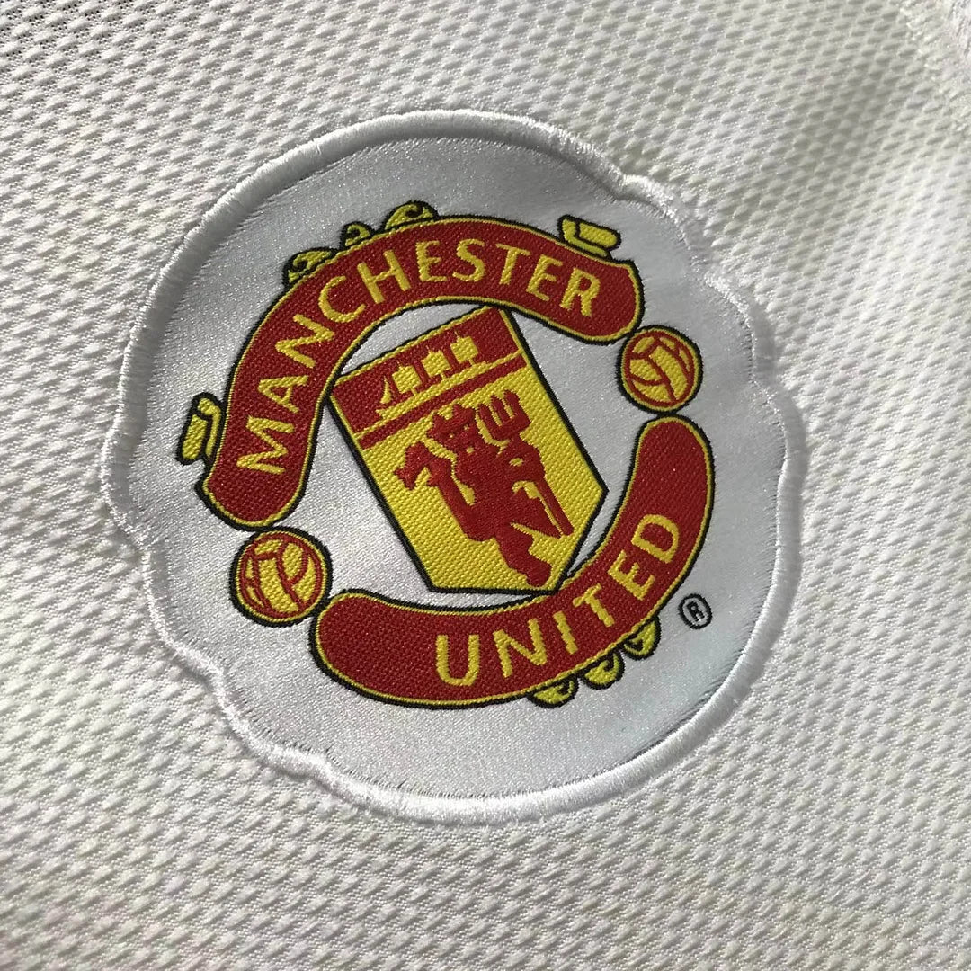 2008/2009 Retro Manchester United Away Jersey Long Sleeve - Image 4