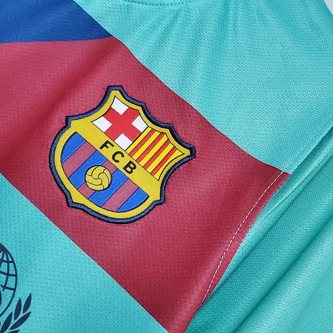 2010-2011 Retro Barcelona Away Jersey - Image 5
