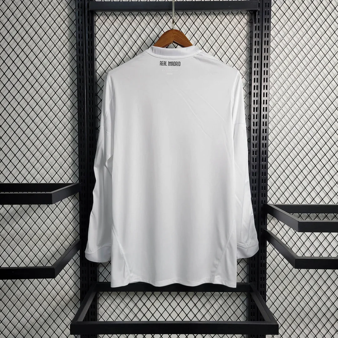 2010/2011 Retro Real Madrid Home Jersey Long Sleeve - Image 2