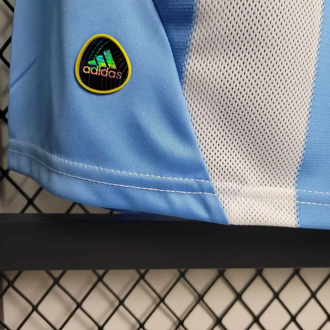 2010 Retro Argentina Home Jersey - Image 6