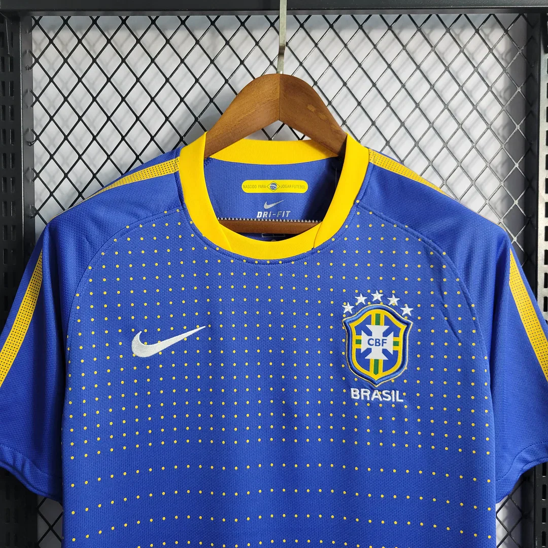 2010 Retro Brazil Away Jersey - Image 3