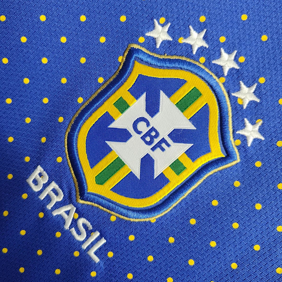 2010 Retro Brazil Away Jersey - Image 5
