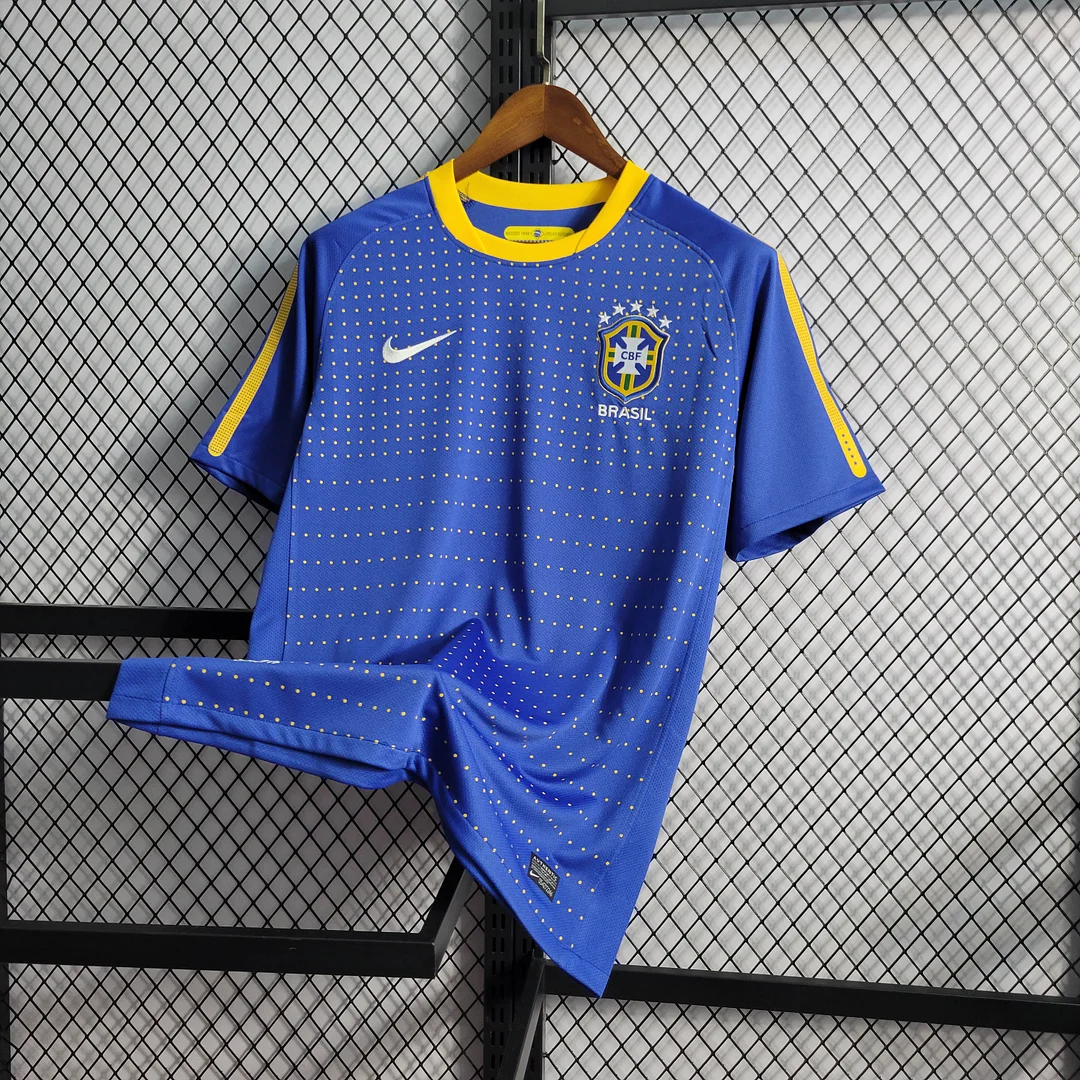 2010 Retro Brazil Away Jersey - Image 6