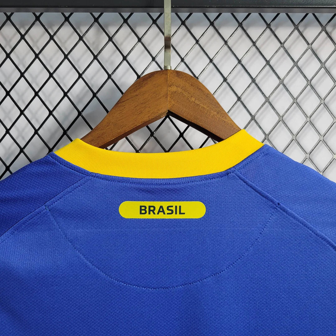2010 Retro Brazil Away Jersey - Image 8