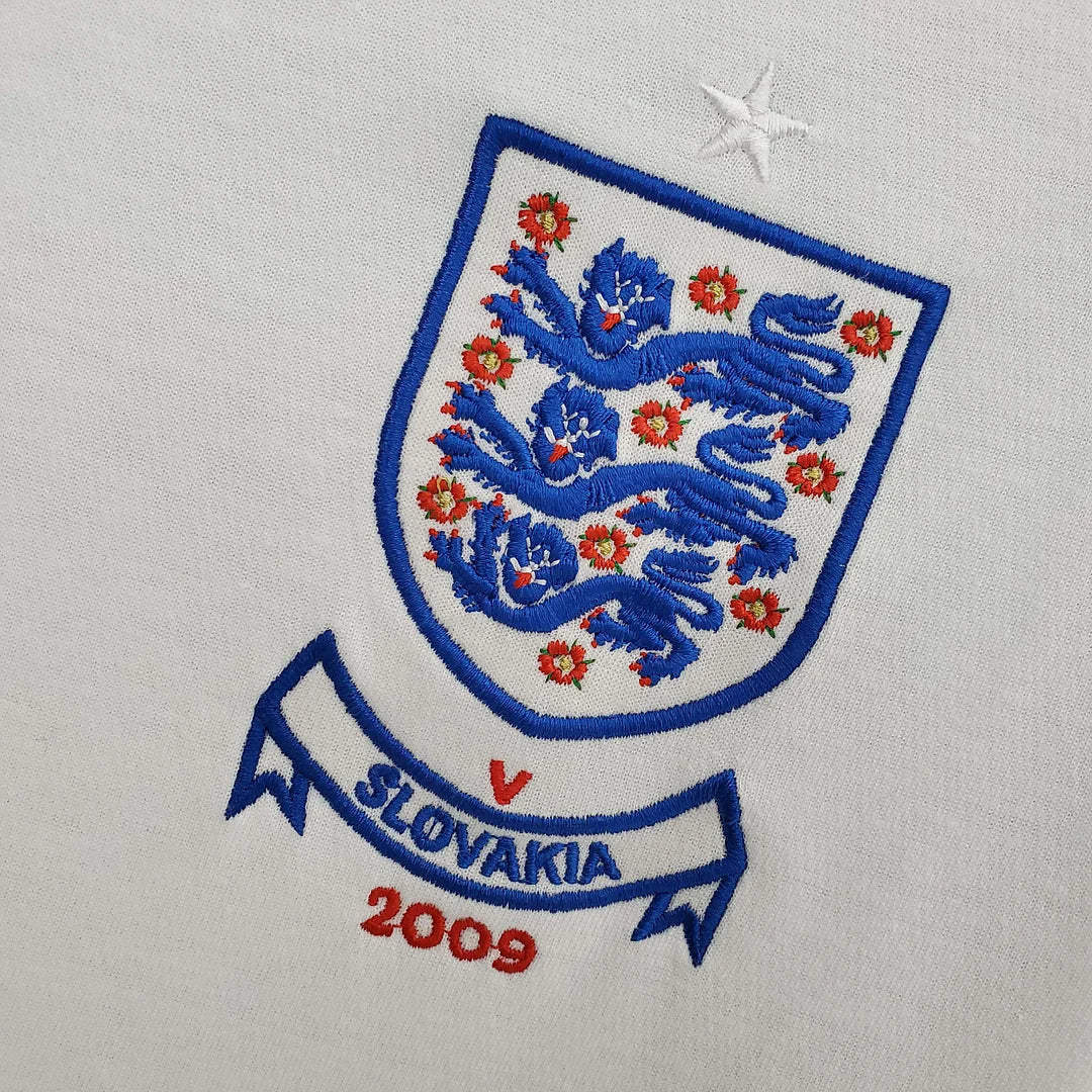 2010 Retro England Home Jersey - Image 5