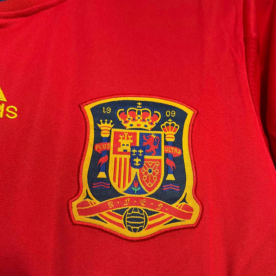 2010 Retro Spain Home Jersey - Image 4