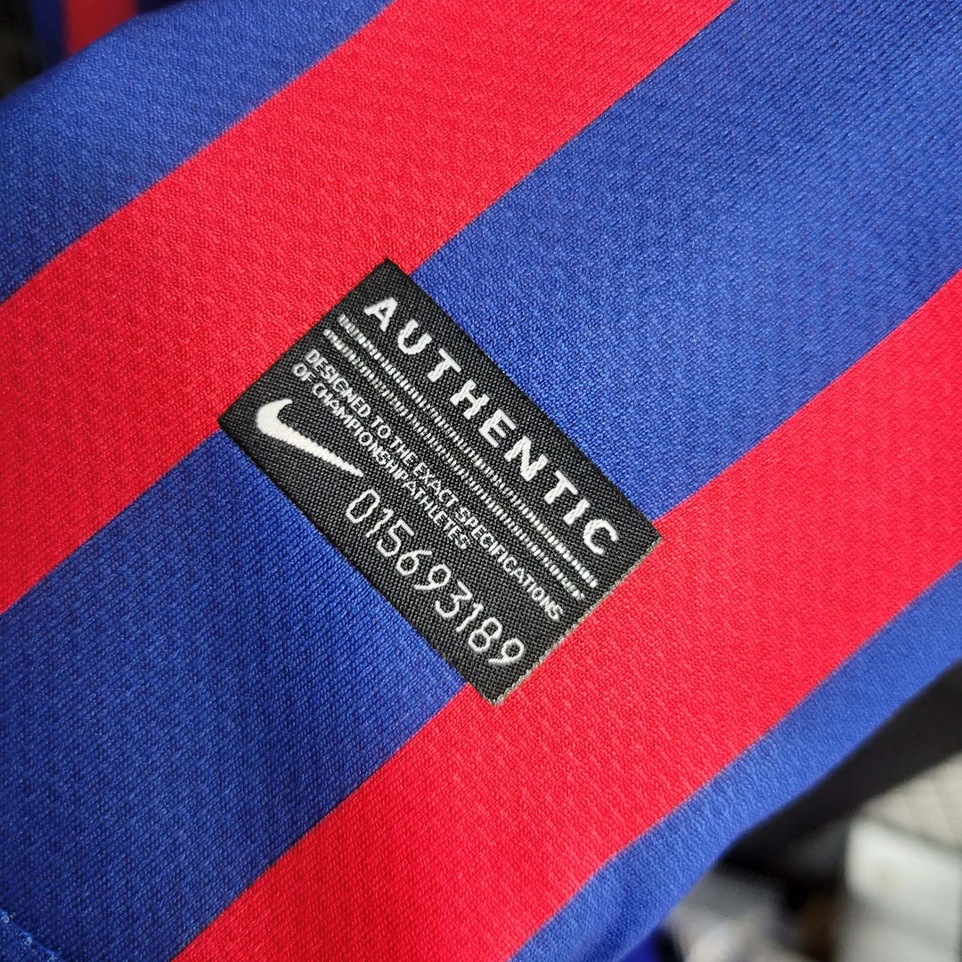 2011-2012 Retro Barcelona Home Jersey - Image 7