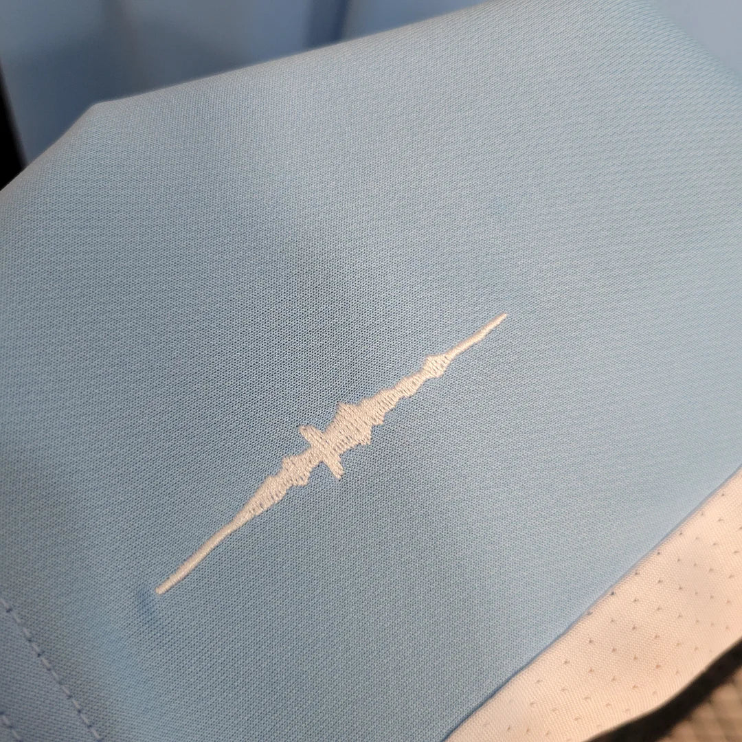 2011/2012 Retro Manchester City Home Jersey - Image 7