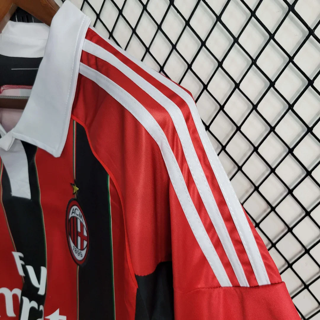 2012-2013 Retro AC Milan Home Jersey - Image 7