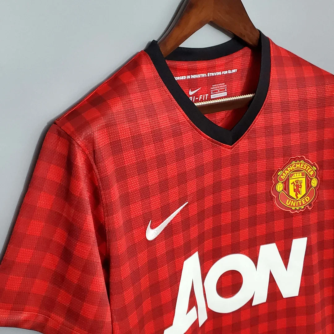 2012/2013 Retro Manchester United Home Jersey - Image 6