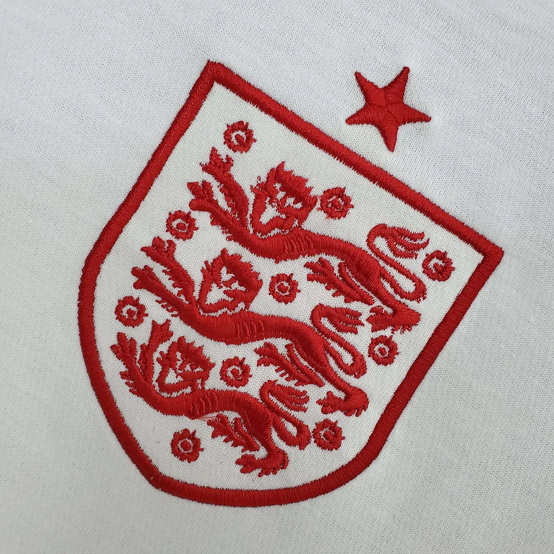 2012 Retro England Home Jersey - Image 4
