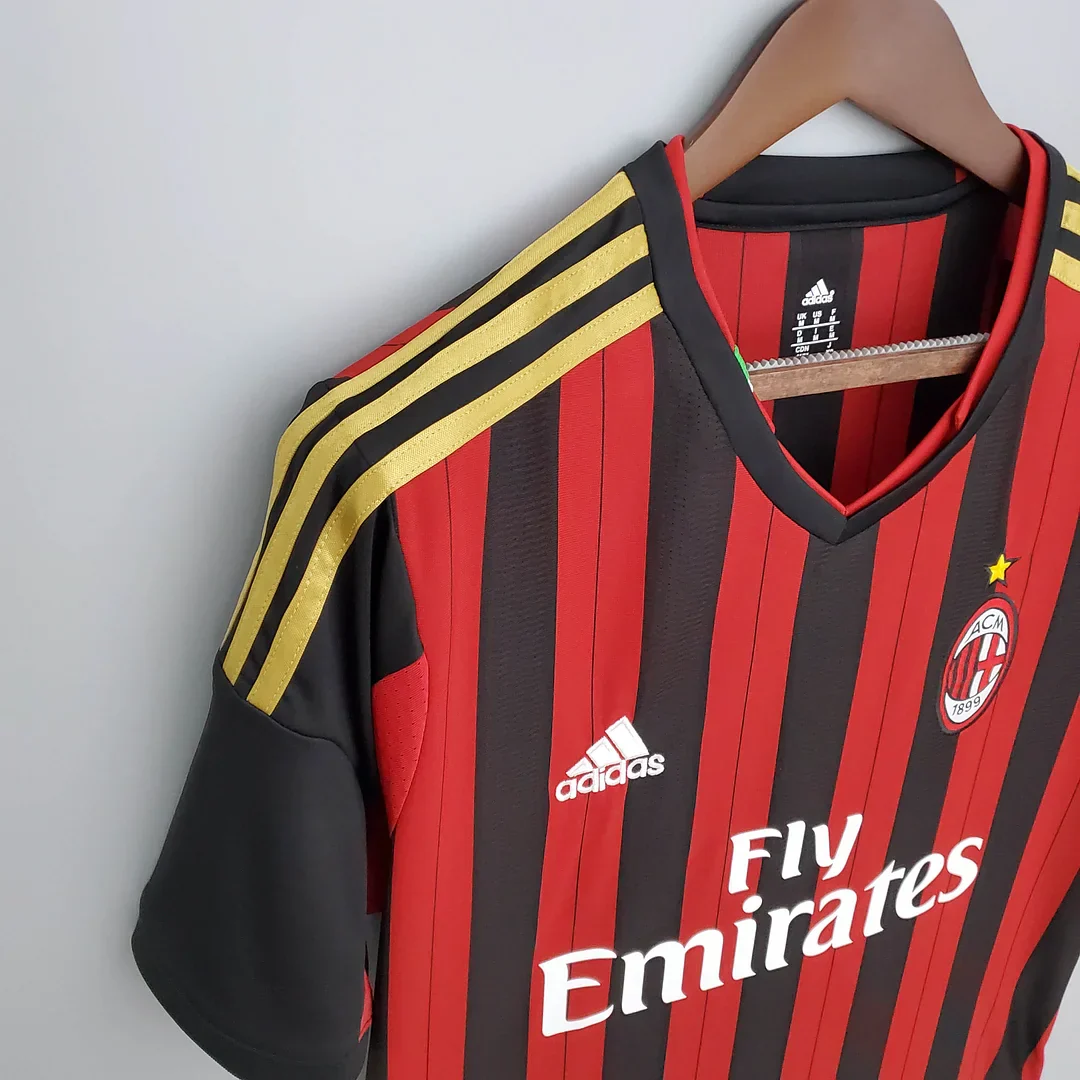 2013/2014 Retro AC Milan Home Jersey - Image 3