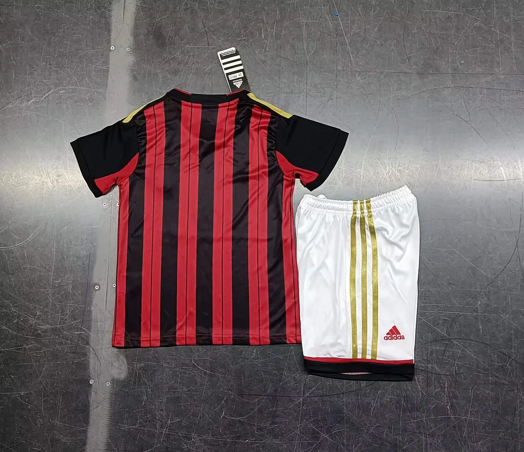2013/2014 Retro AC Milan Home Kit Kids Size - Image 2