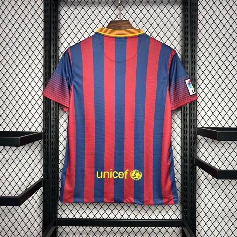 2013/2014 Retro Barcelona Home Jersey - Image 2