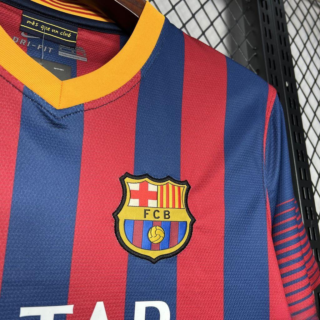 2013/2014 Retro Barcelona Home Jersey - Image 3