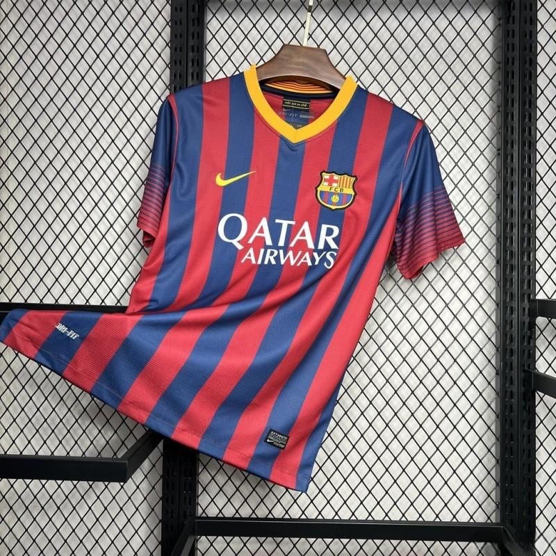 2013/2014 Retro Barcelona Home Jersey - Image 5