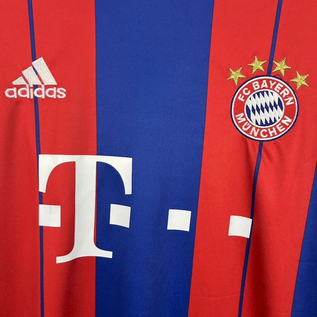 2014-2015 Retro Bayern Munchen Home Jersey - Image 3