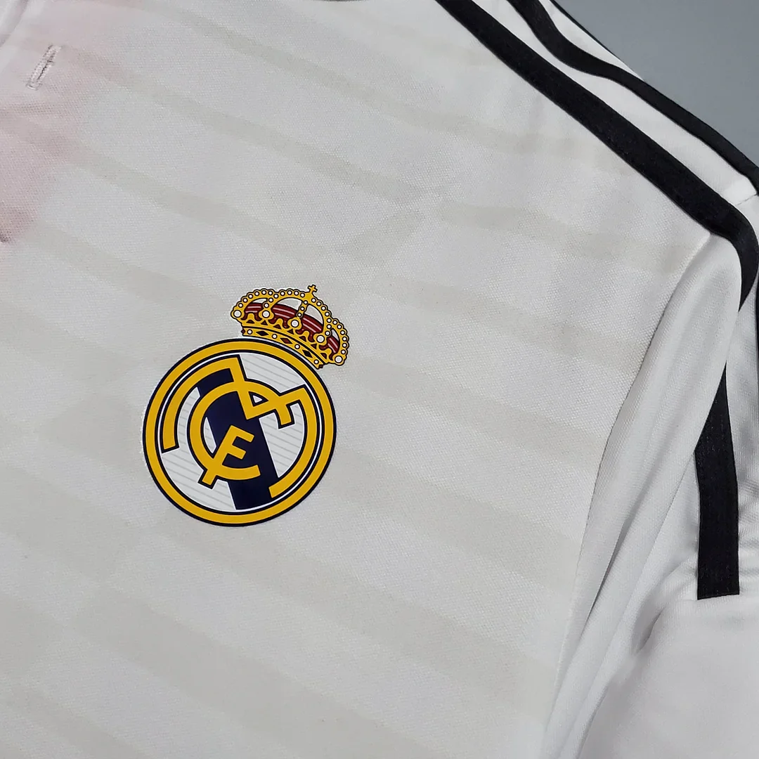 2014-2015 Retro Real Madrid Home Jersey - Image 5