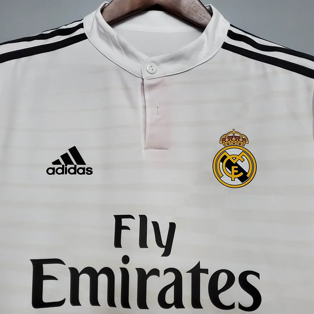 2014-2015 Retro Real Madrid Home Jersey - Image 6