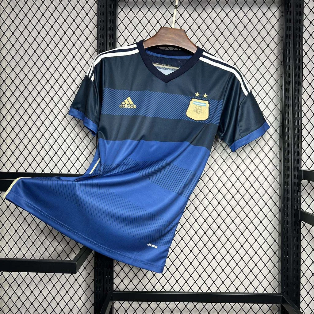 2014 Retro Argentina Away Jersey - Image 5
