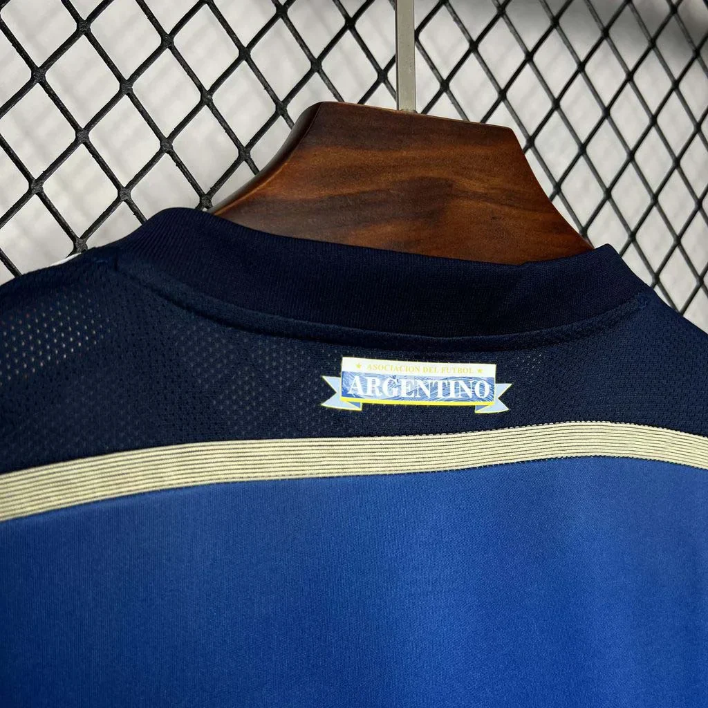 2014 Retro Argentina Away Jersey - Image 8