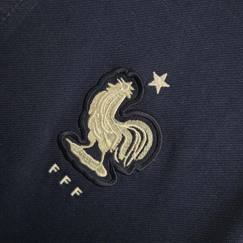 2014 Retro France Home Jersey - Image 4
