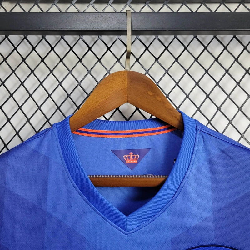 2014 Retro Netherlands Away Jersey - Image 5