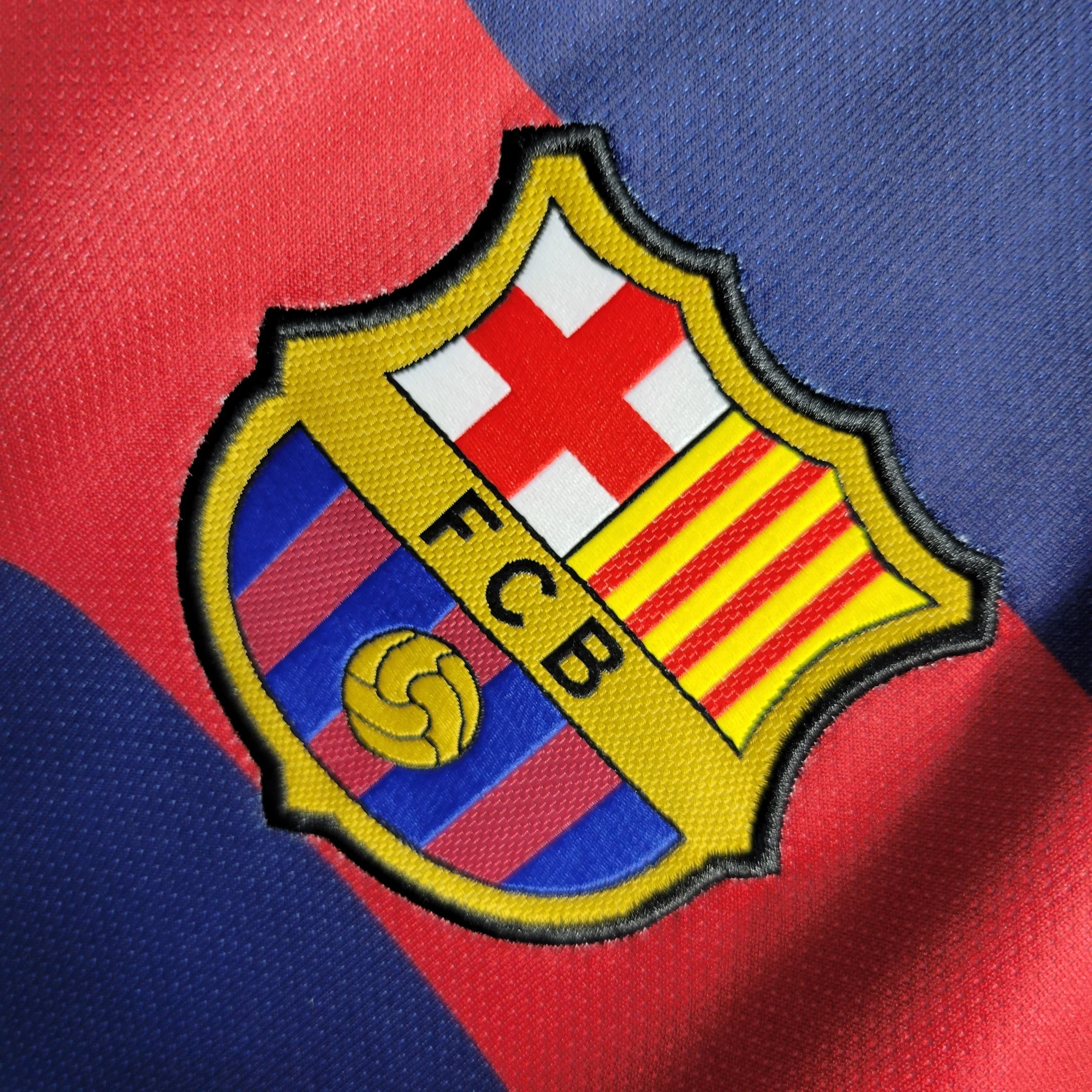 2015/2016 Retro Barcelona Home Jersey - Image 3