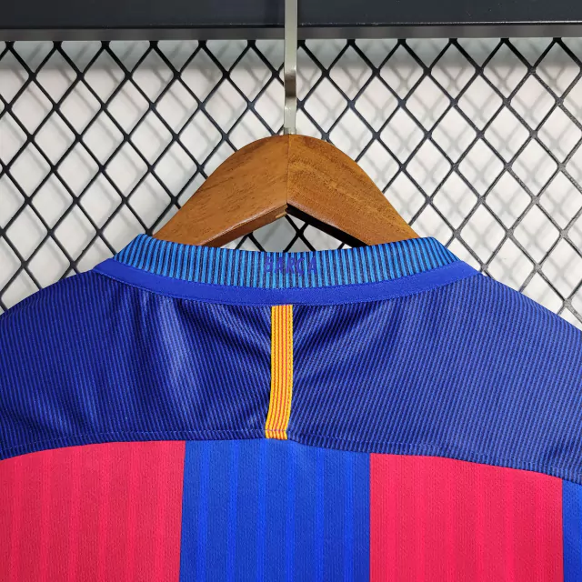 2016/2017 Retro Barcelona Home Jersey - Image 5