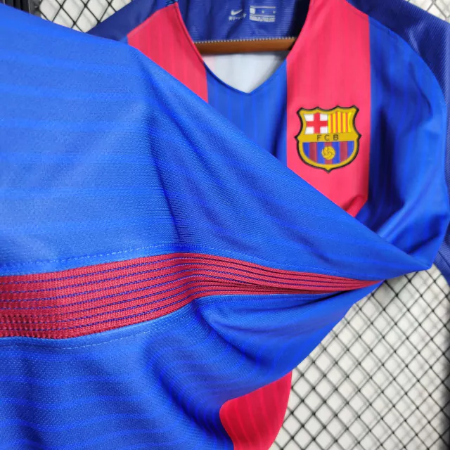2016/2017 Retro Barcelona Home Jersey - Image 8