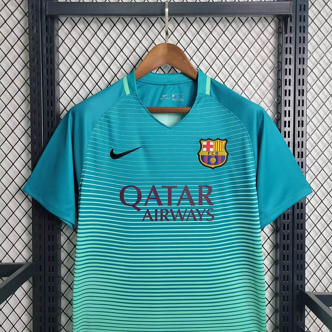 2016/2017 Retro Barcelona Third Away Jersey - Image 3