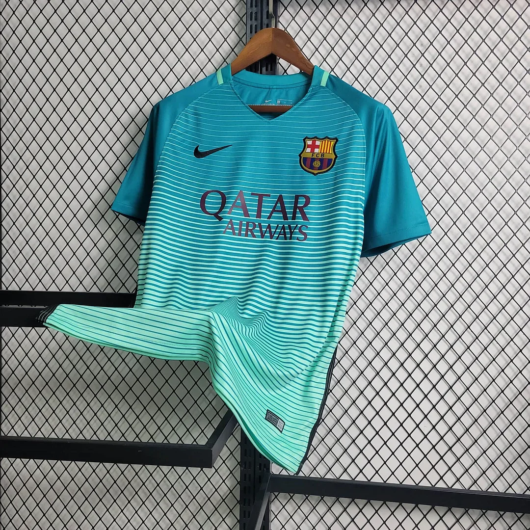 2016/2017 Retro Barcelona Third Away Jersey - Image 6