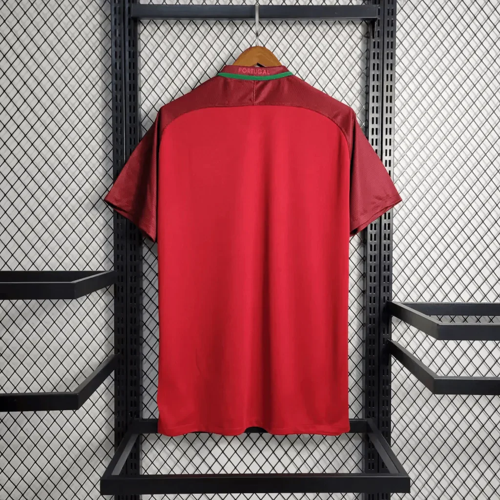 2016 Retro Portugal Home Jersey - Image 2