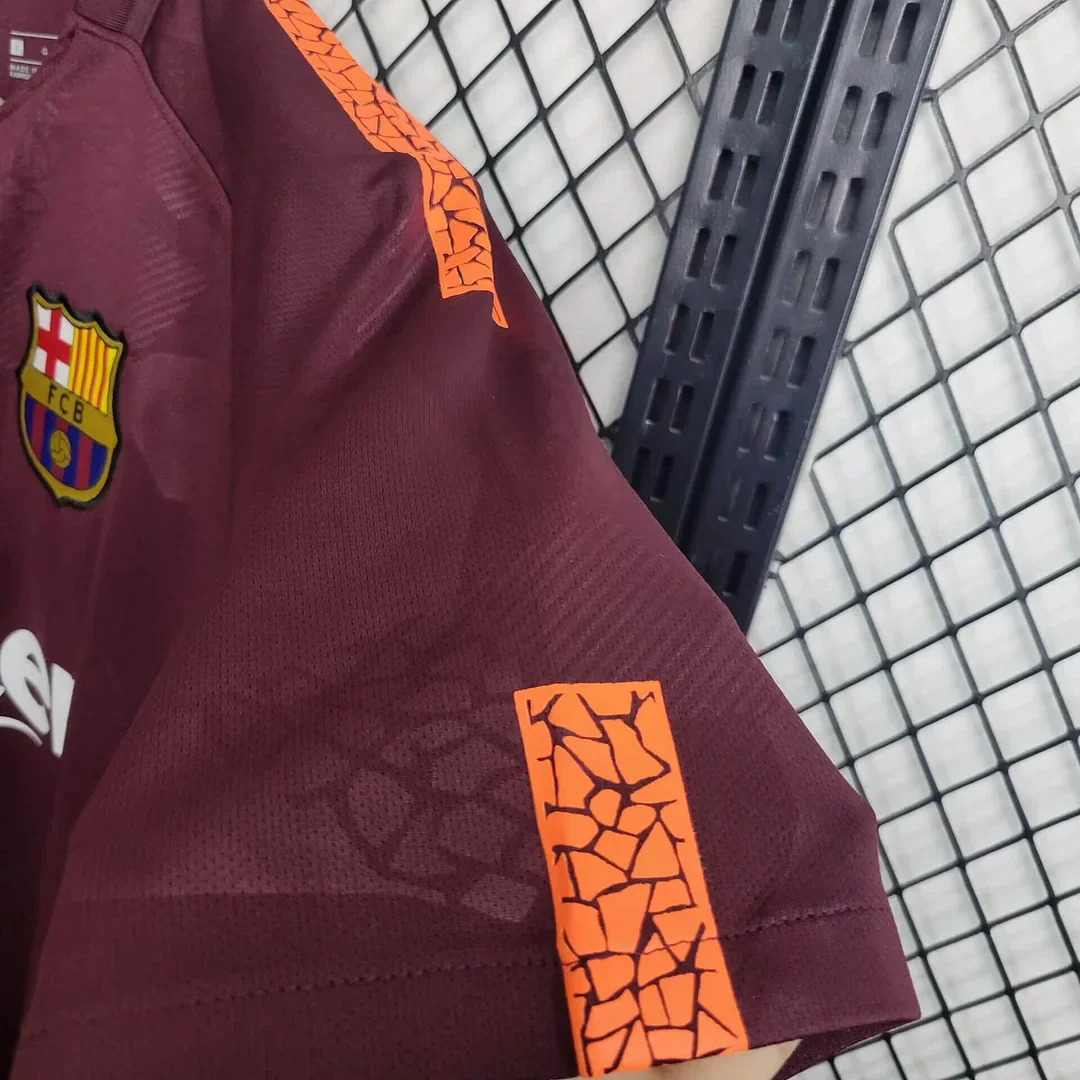 2017/2018 Retro Barcelona Third Away Jersey - Image 8