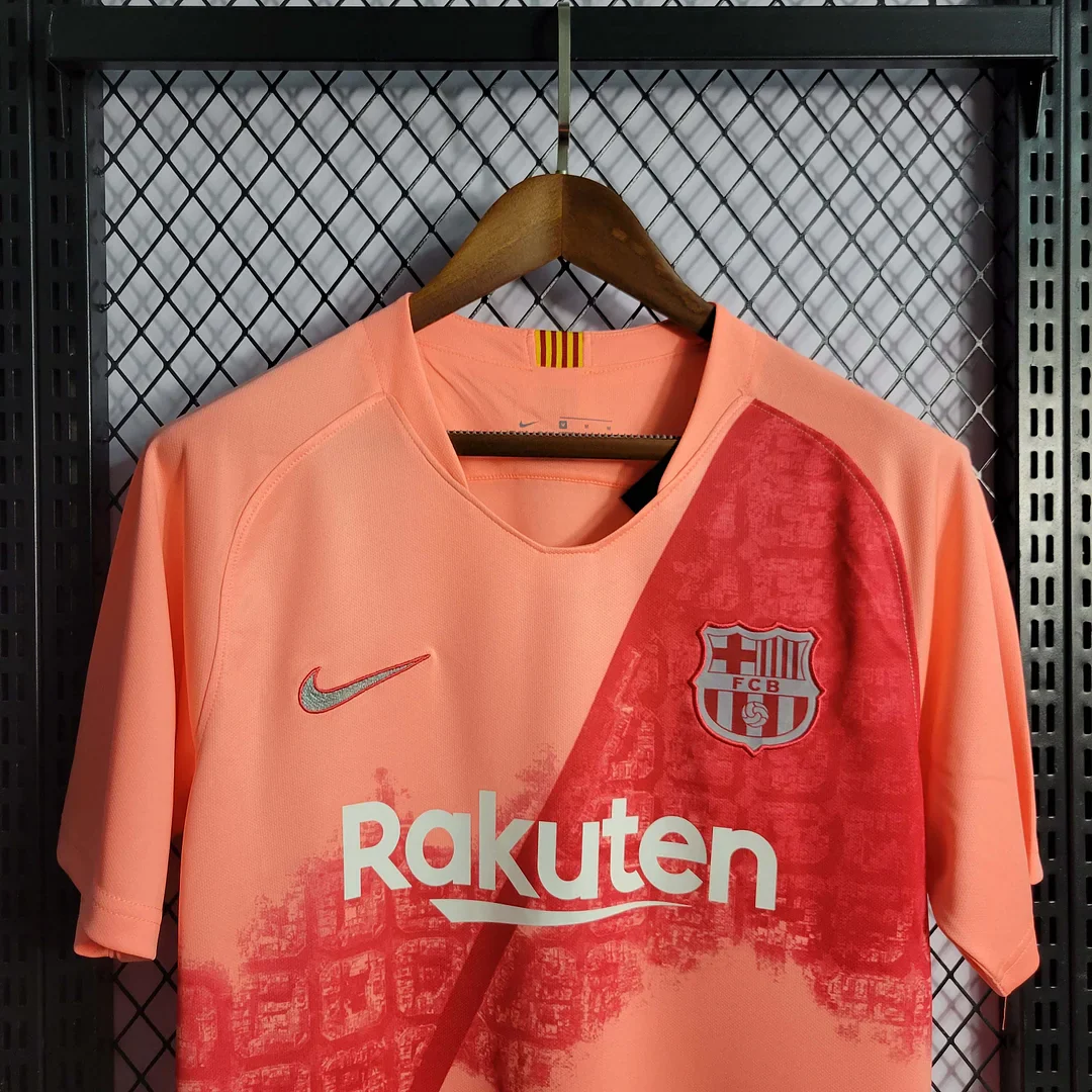 2018-2019 Retro Barcelona Third Away Jersey - Image 3
