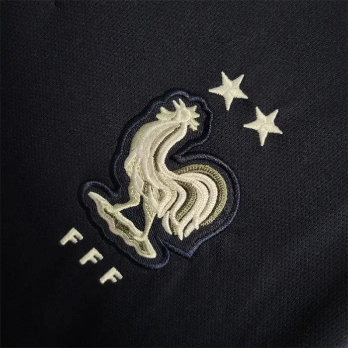 2018 Retro FIFA World Cup France Home Long Sleeve - Image 5