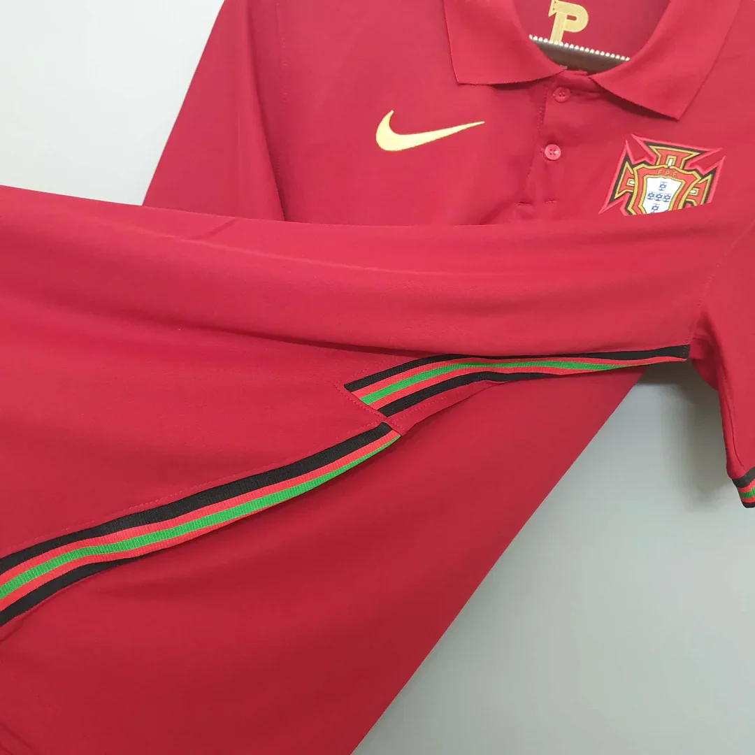 2020 Portugal Home Jersey - Image 4