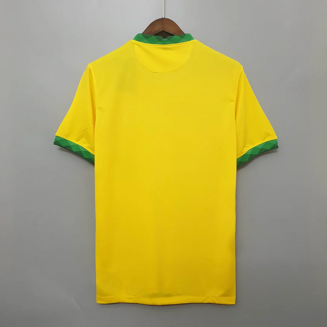 2020 Retro Brazil Home Jersey - Image 2