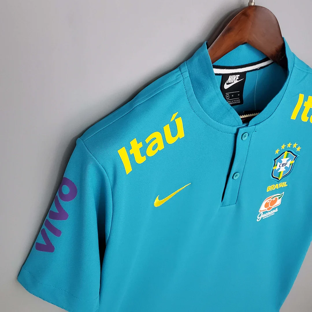 2021 Brazil Pre-match Shirt - Image 5