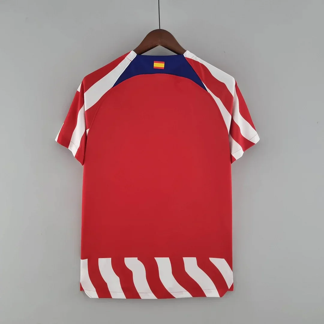 2022/2023 Atletico Madrid Home Jersey - Image 2