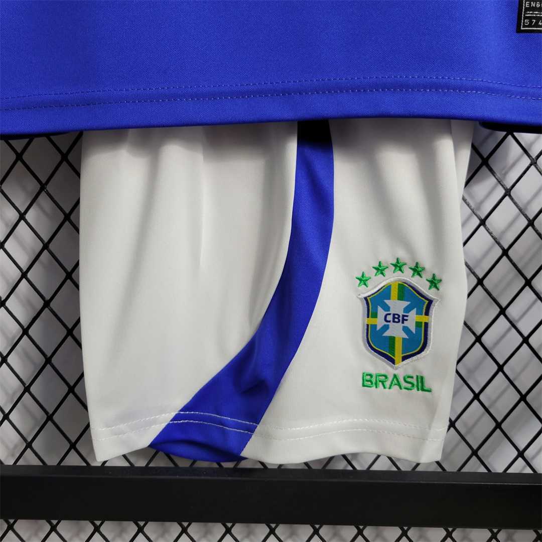 2022 Brazil Away Jersey Kids Size - Image 10