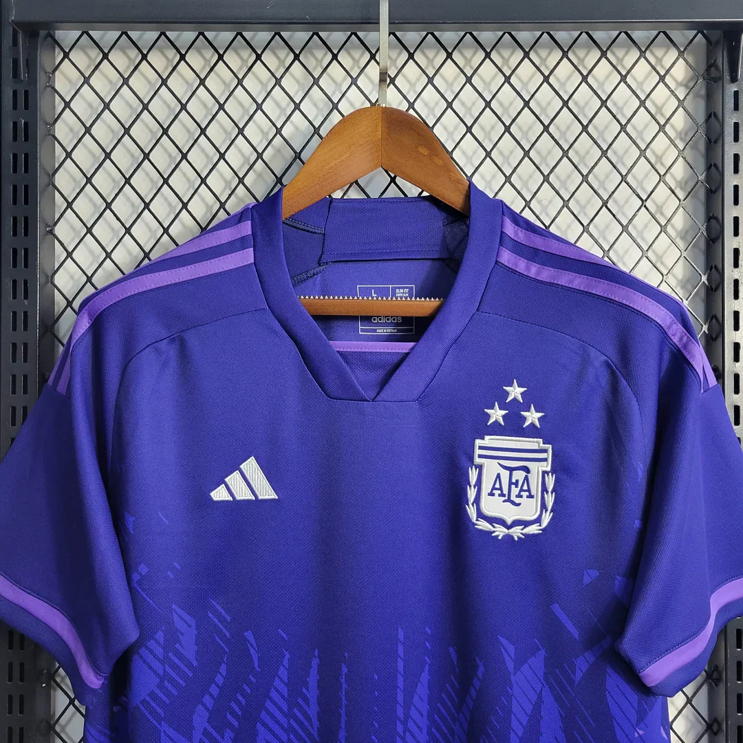 2022 FIFA World Cup Argentina Away Jersey - Image 6