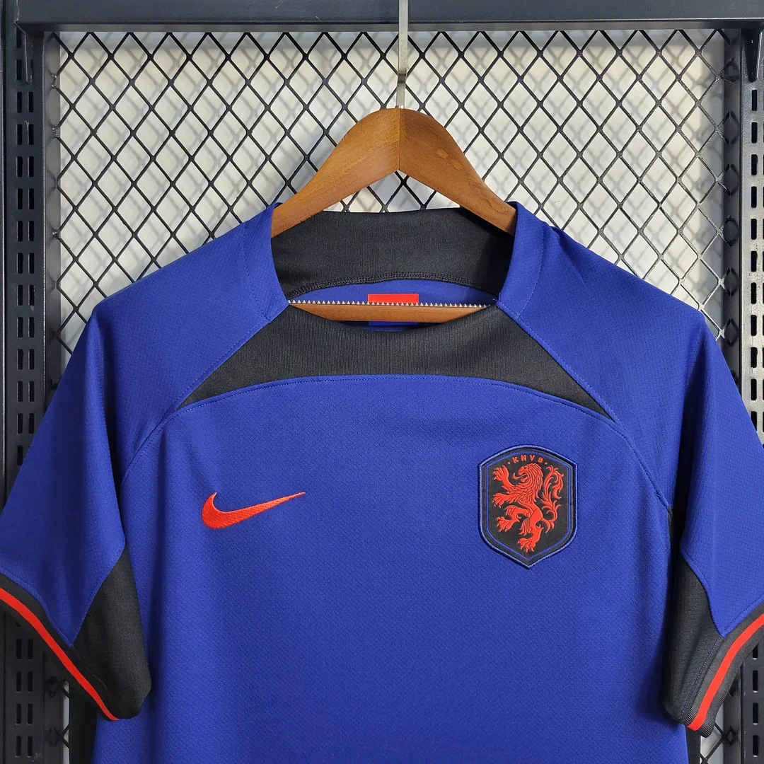 2022 FIFA World Cup Netherlands Away Jersey - Image 6