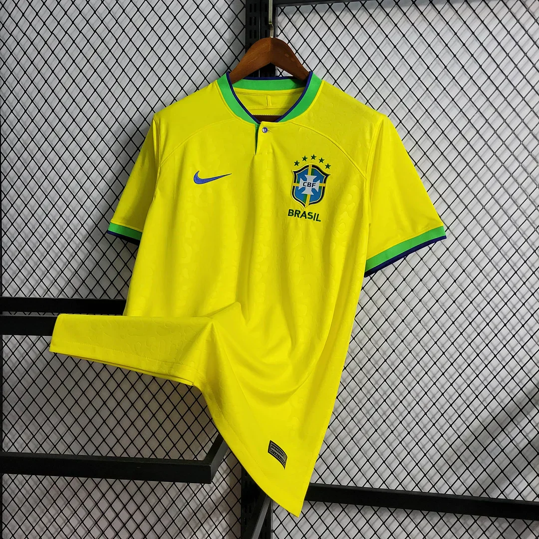 2022 World Cup Brazil Home Jersey - Image 3