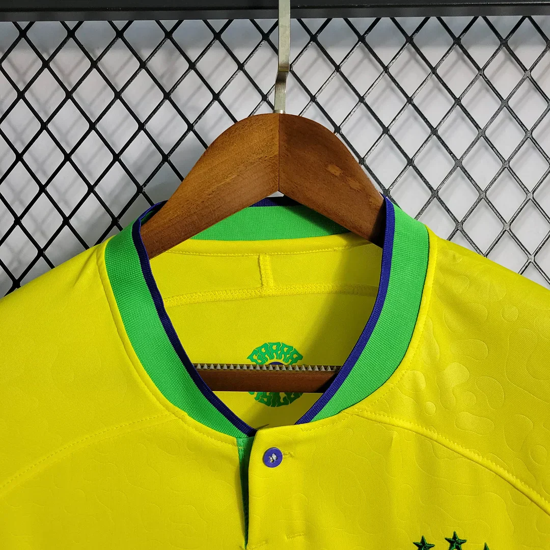 2022 World Cup Brazil Home Jersey - Image 6