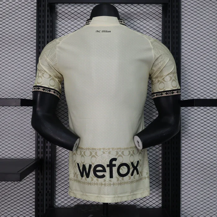 AC Milan 2023/2024 Fourth Kit Beige - Image 2